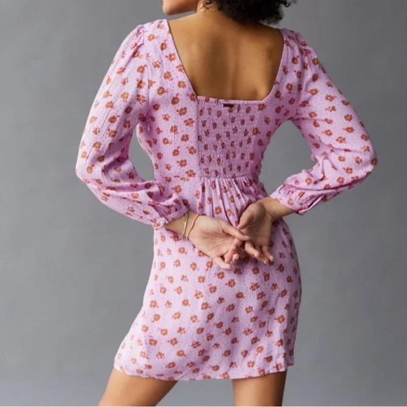 Billabong heartland long sleeve mini dress- Size Small - Picture 2 of 10